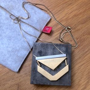 Madewell Arrow Stack Necklace